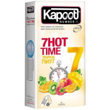 کاندوم کاپوت مدل  7Hot Time بسته 12 عددی
