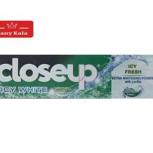 خمیر دندان کلوز آپ سری Icy Fresh مدل Menthol Burst حجم 125 میلی لیتر