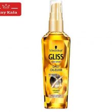 روغن ترمیم کننده موی خشک و آسیب دیده گلیس سری Hair Repair مدل Daily حجم 75 میلی لیتر