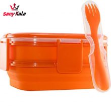 ست ظروف غذای دو طبقه فول دابل Foldable
