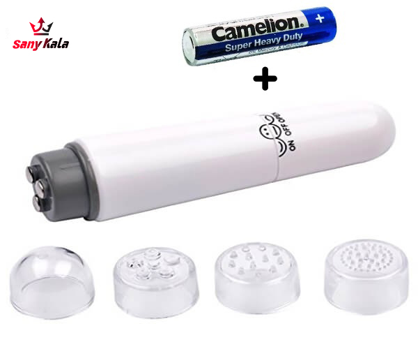 ماساژور و ویبراتور قلمی صورت mini massager+یک عدد باتری کملیون رایگان
